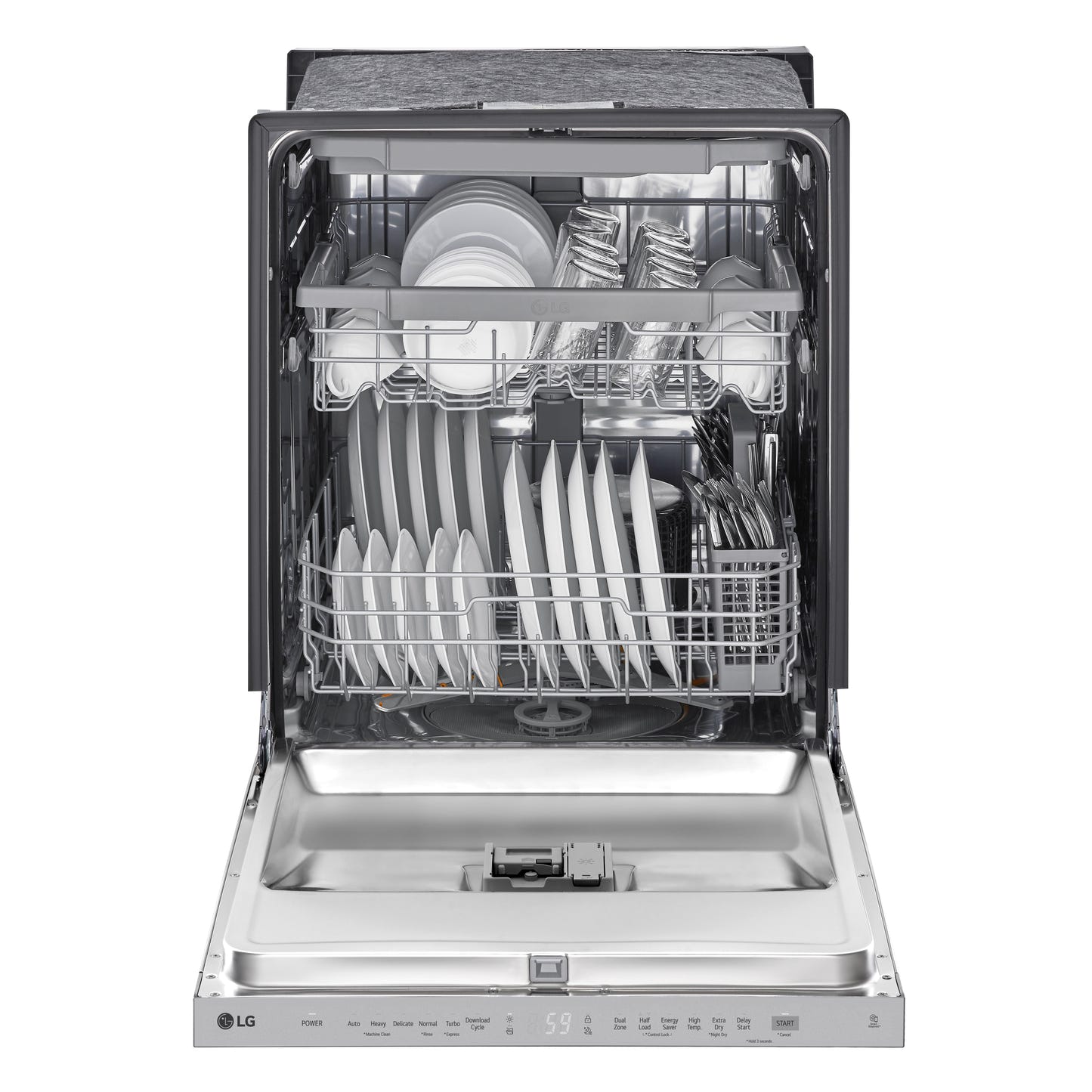 Top Control Dishwasher with QuadWash and 3rd rack LDPN454HT