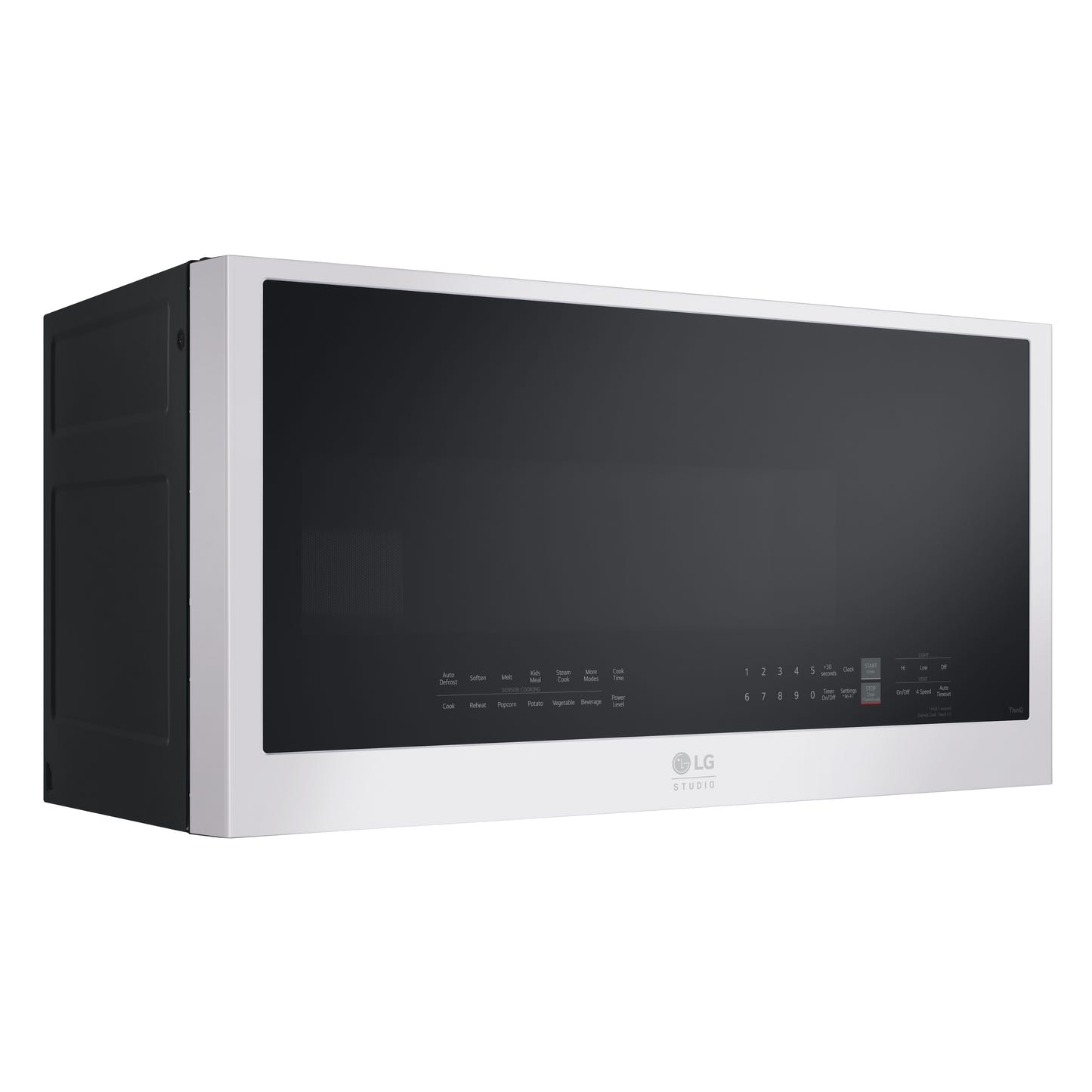 LG STUDIO Essence White 2.0 cu.ft. Smart Over-the-Range Microwave Oven MVES2033N