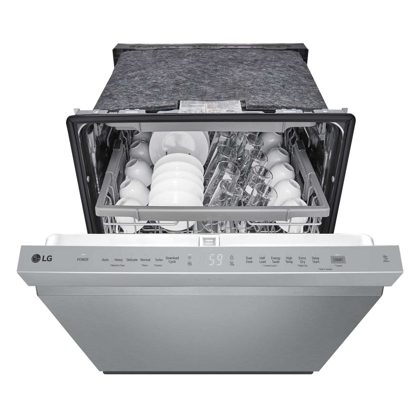 Top Control Dishwasher with QuadWash and 3rd rack LDPN454HT