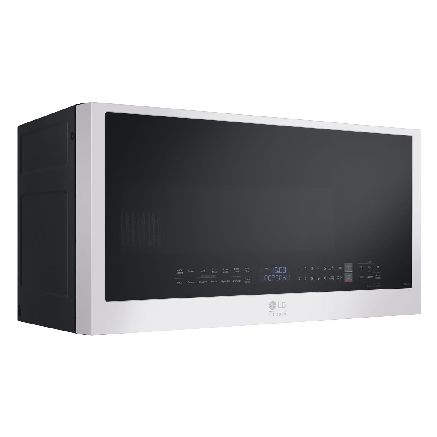 LG STUDIO Essence White 2.0 cu.ft. Smart Over-the-Range Microwave Oven MVES2033N