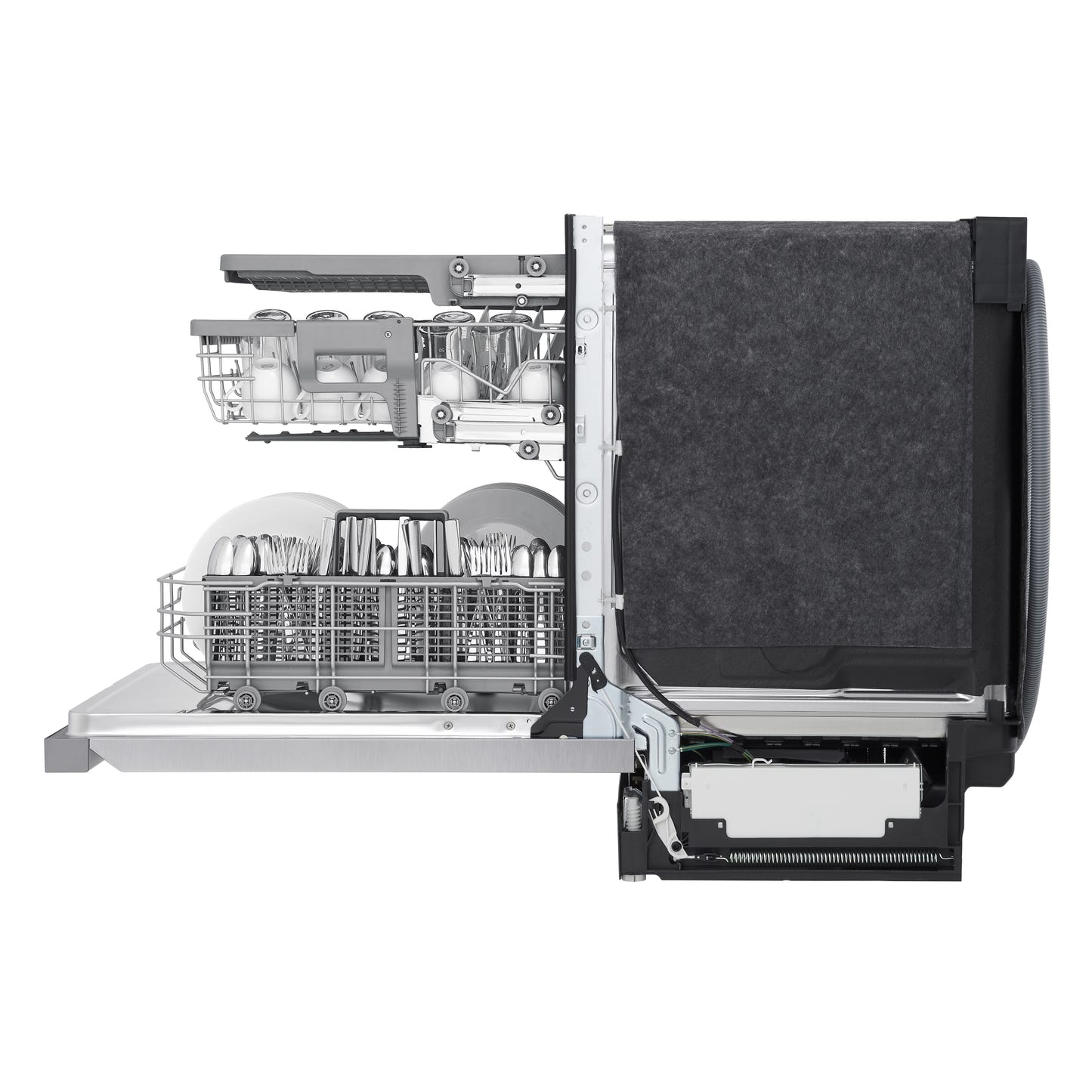 Top Control Dishwasher with QuadWash and 3rd rack LDPN454HT