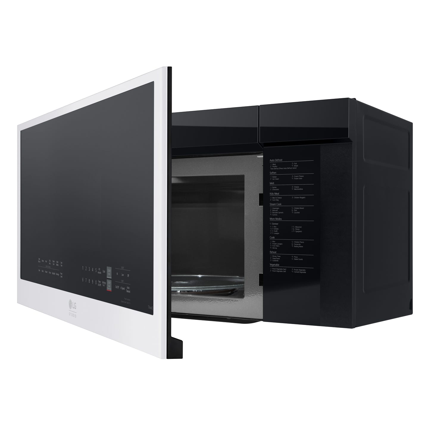 LG STUDIO Essence White 2.0 cu.ft. Smart Over-the-Range Microwave Oven MVES2033N