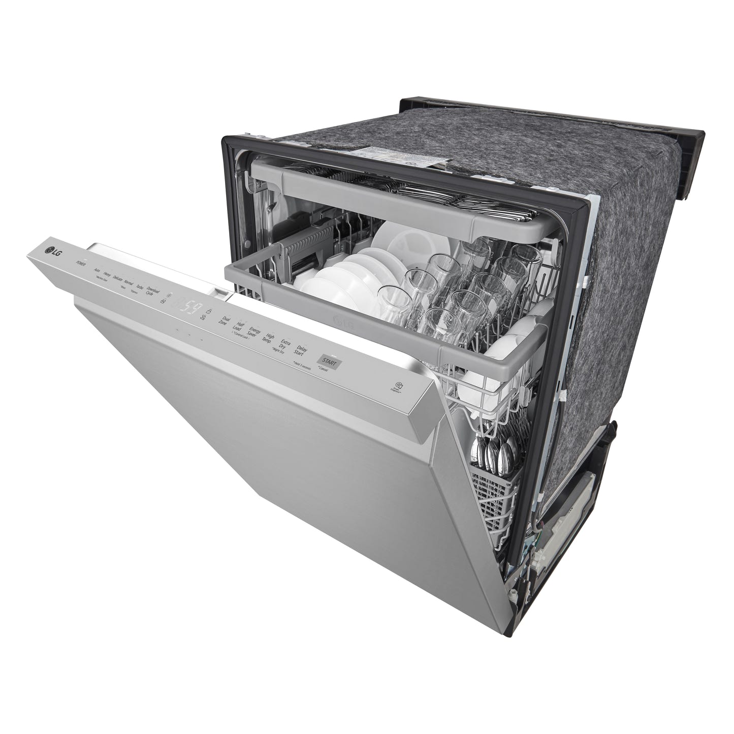 Top Control Dishwasher with QuadWash and 3rd rack LDPN454HT