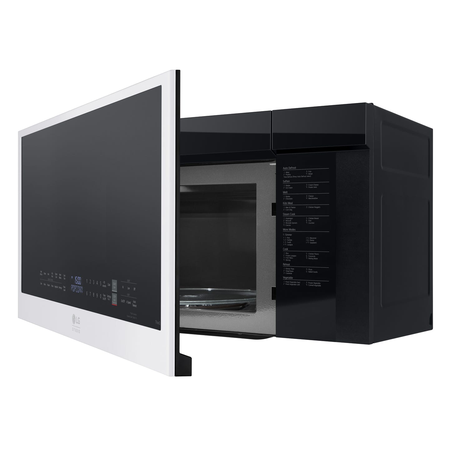 LG STUDIO Essence White 2.0 cu.ft. Smart Over-the-Range Microwave Oven MVES2033N