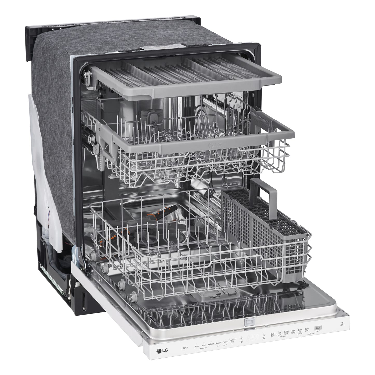 Top Control Dishwasher with QuadWash and 3rd rack LDPN4542W