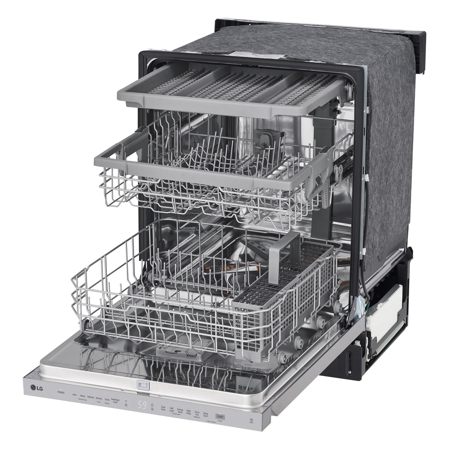 Top Control Dishwasher with QuadWash and 3rd rack LDPN454HT