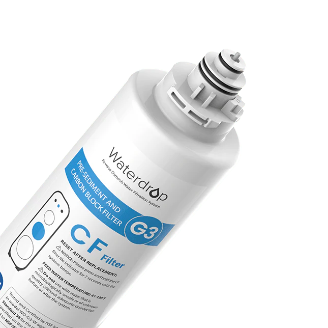 6 Months Lifetime WD-G3-N1CF Filter for WD-G3-W Reverse Osmosis System