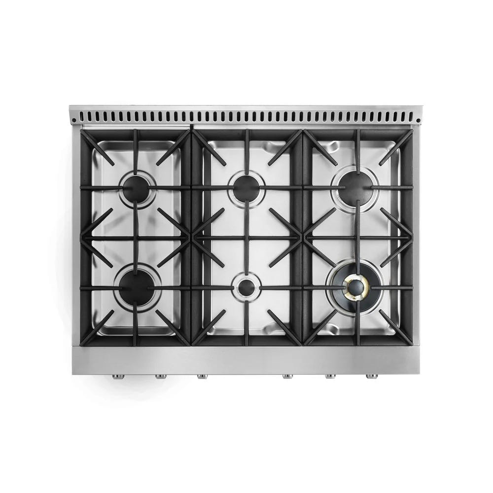 Vesta VRG-QUEBEC-36SS 36” Gas Rangetop