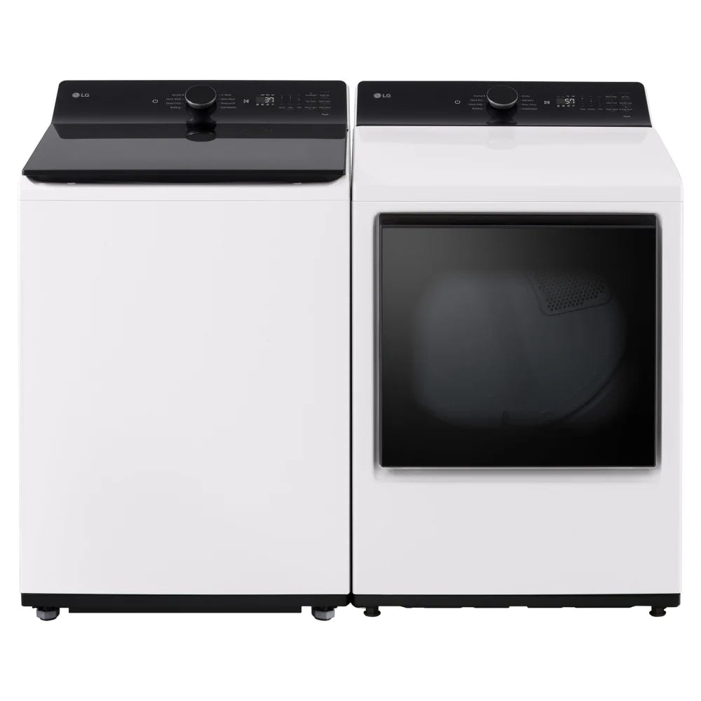 LG Washer WT8405CW & Dryer DLE8400WE