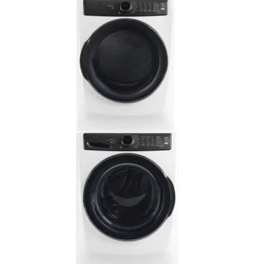Electrolux Washer ELFW7738AW & Electric Dryer ELFE773CAW & Stacking Kit STACKIT7X
