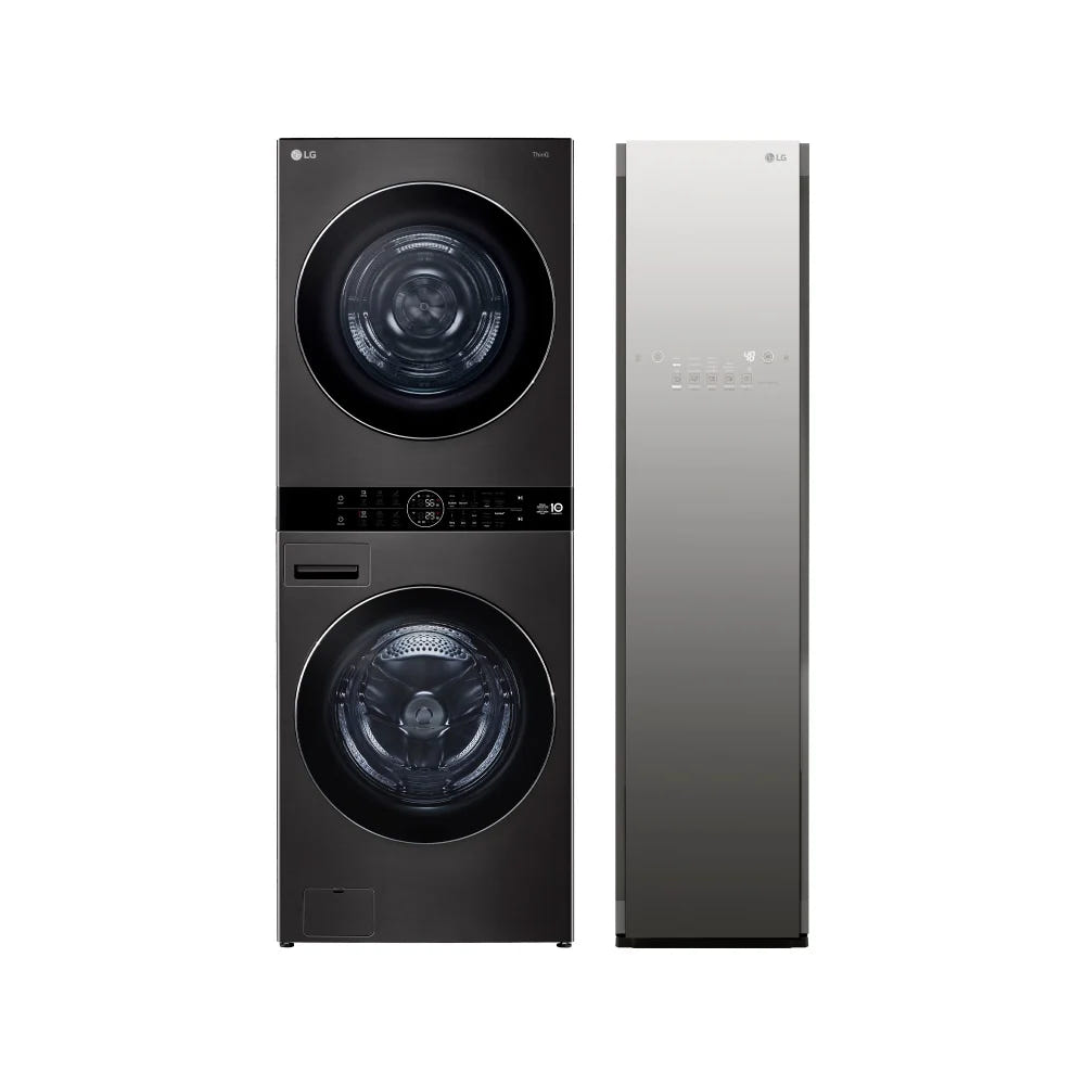 LG WashTower WKHC252HBA 和 Styler Steam S3MFBN