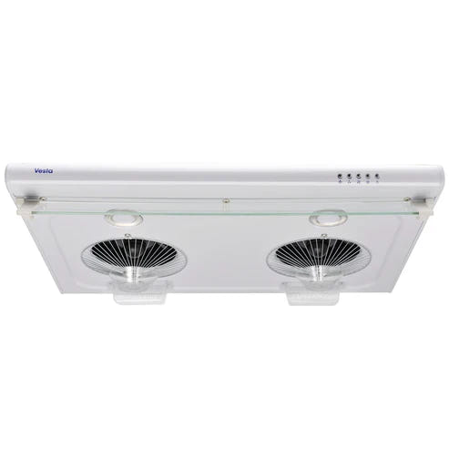 Dallas 30" white under-cabinet range hoods