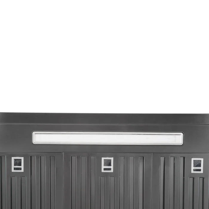 Vesta Arlington 30" Black Stainless Steel Under Cabinet Range Hood
