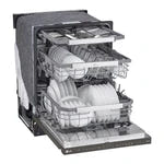 LG LDNPM654D Dishwasher 24" Top Control QuadWash Pro 3 Racks 44 dBA
