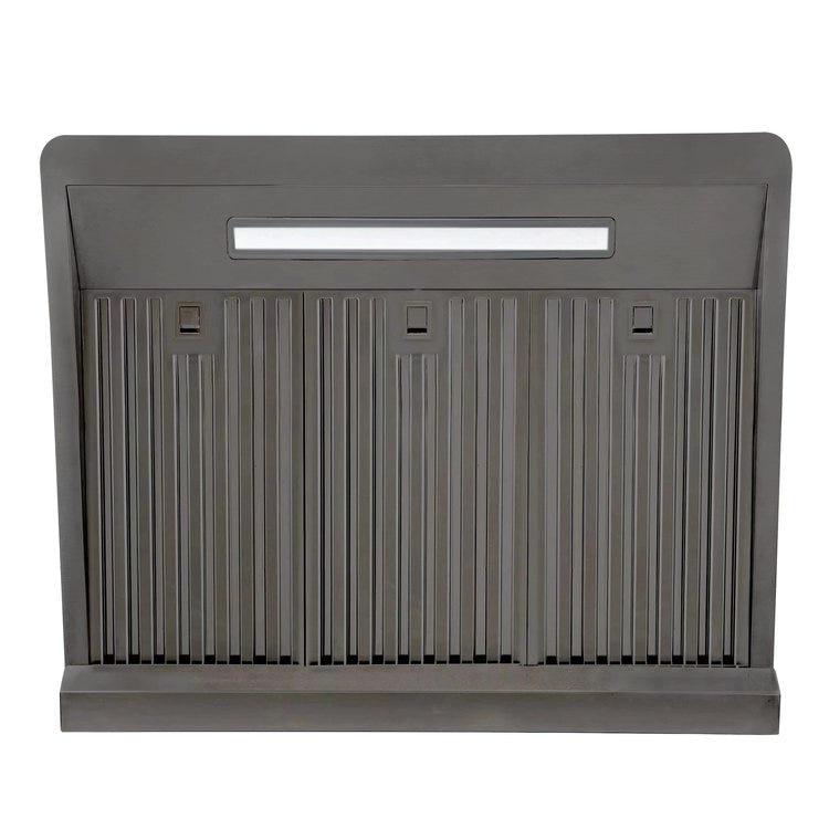 Alexandria 860CFM 30'' Black Stainless Steel Under Cabinet Range Hoods