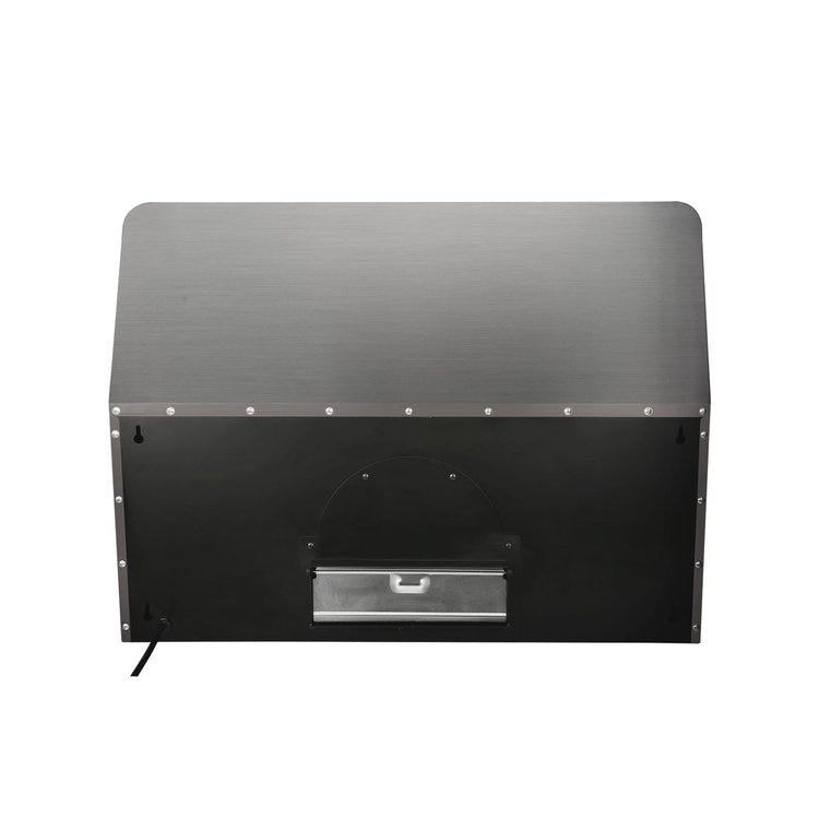 Alexandria 860CFM 30'' Black Stainless Steel Under Cabinet Range Hoods