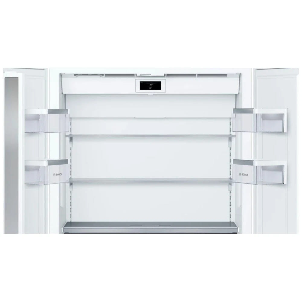 Benchmark®, Built-in French Refrigerator, 36'', Flat Hinge B36BT935NS