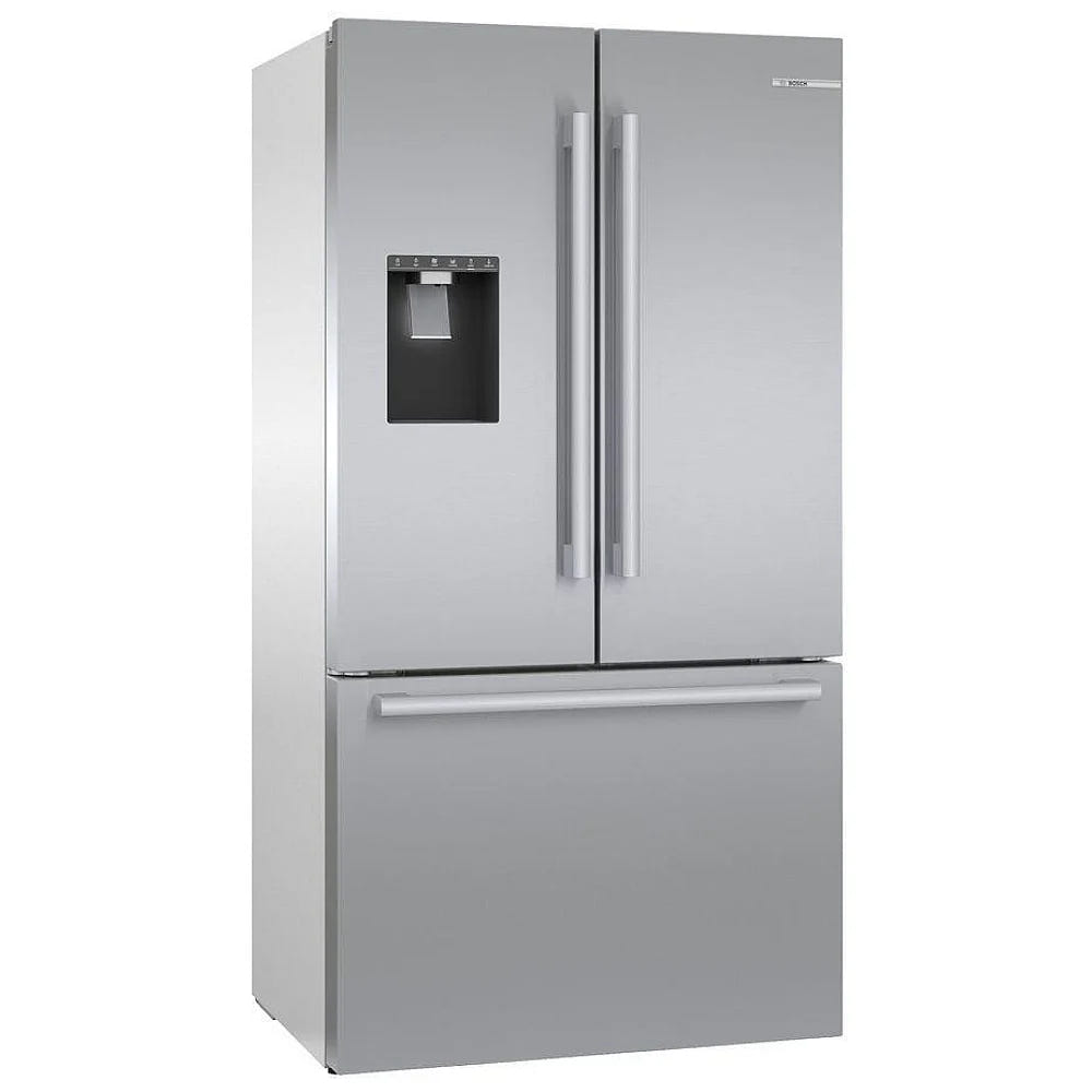 500 Series, French Door Bottom Mount, 36'', Brushed steel anti-fingerprint B36CD50SNS