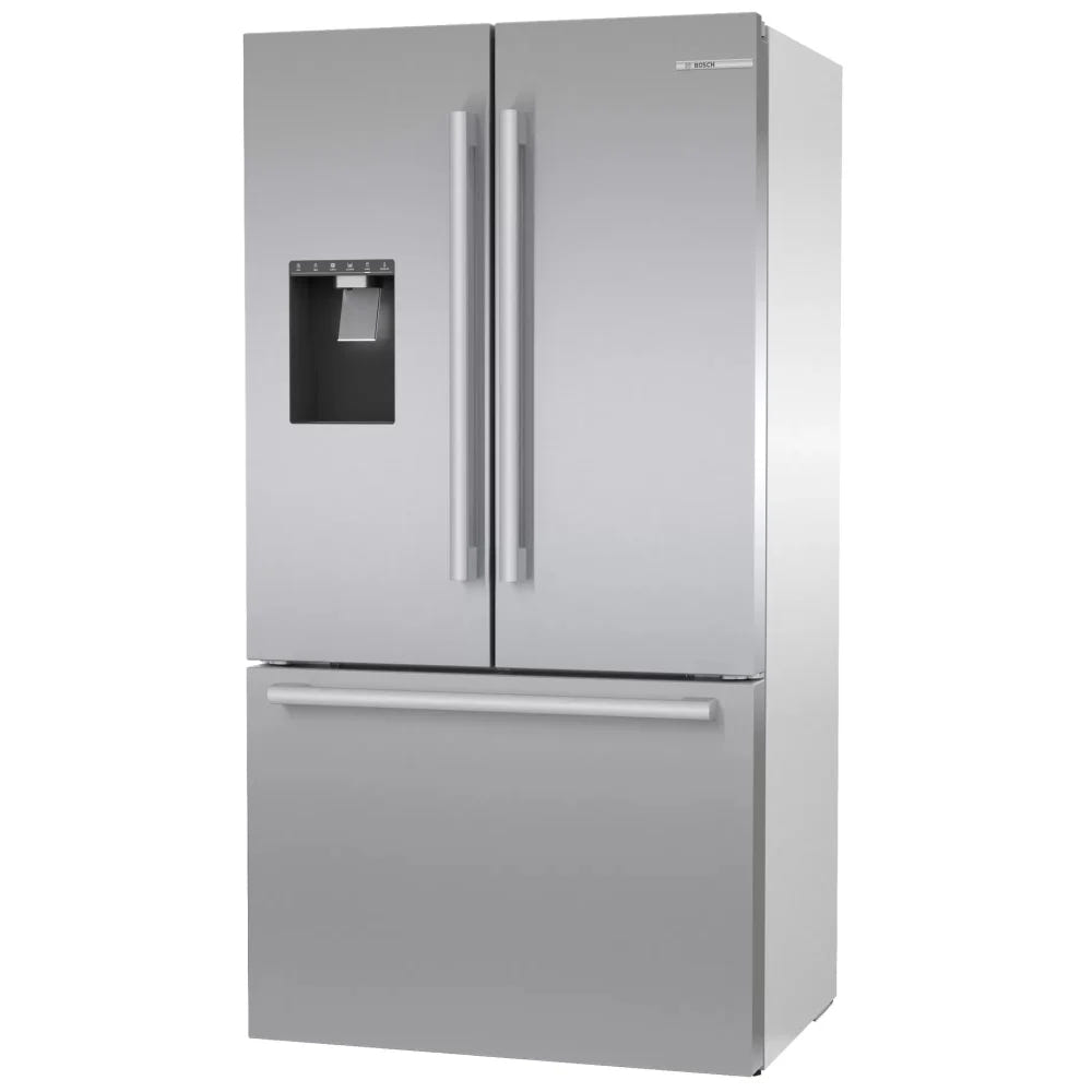 500 Series, French Door Bottom Mount, 36'', Brushed steel anti-fingerprint B36CD50SNS