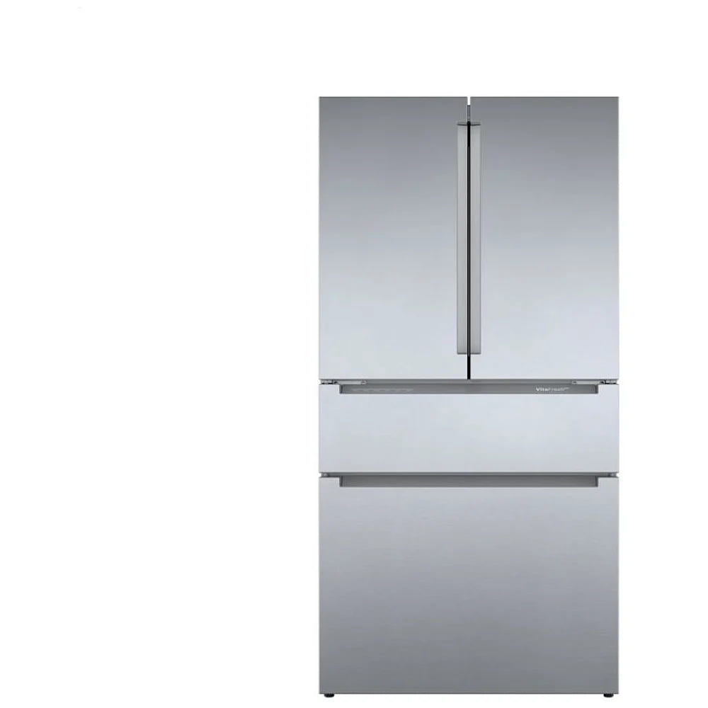 800 Series, French Door Bottom Mount, 36'', Brushed steel anti-fingerprint B36CL80ENS