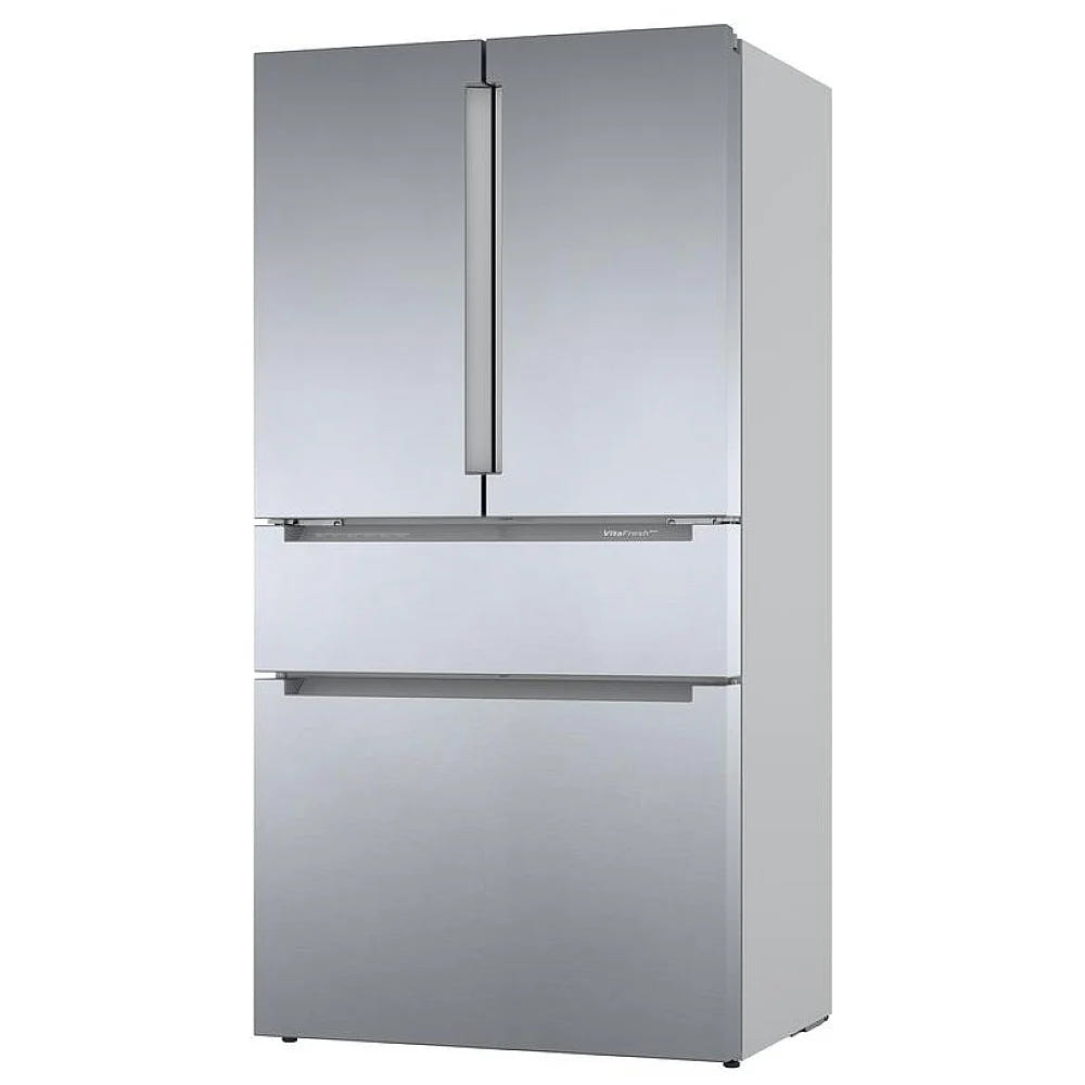 800 Series, French Door Bottom Mount, 36'', Brushed steel anti-fingerprint B36CL80ENS
