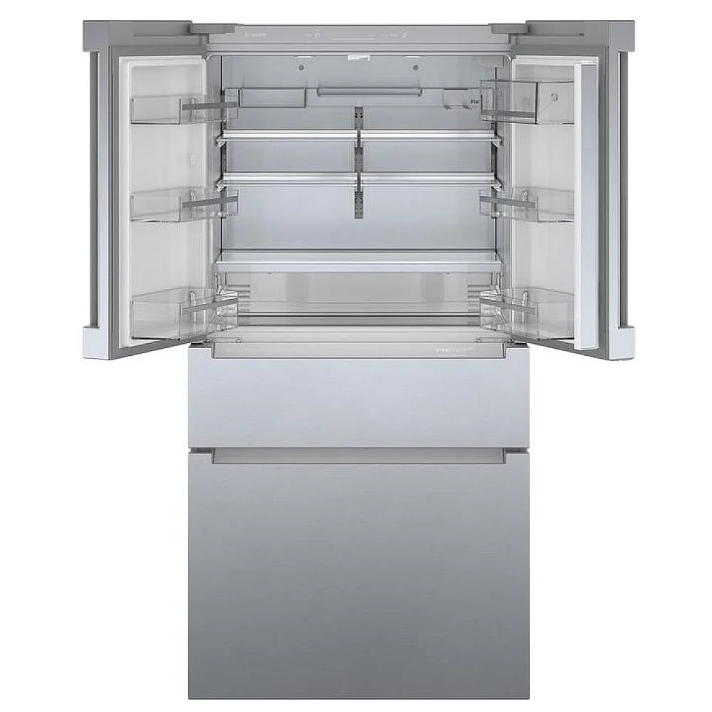 800 Series, French Door Bottom Mount, 36'', Brushed steel anti-fingerprint B36CL80ENS