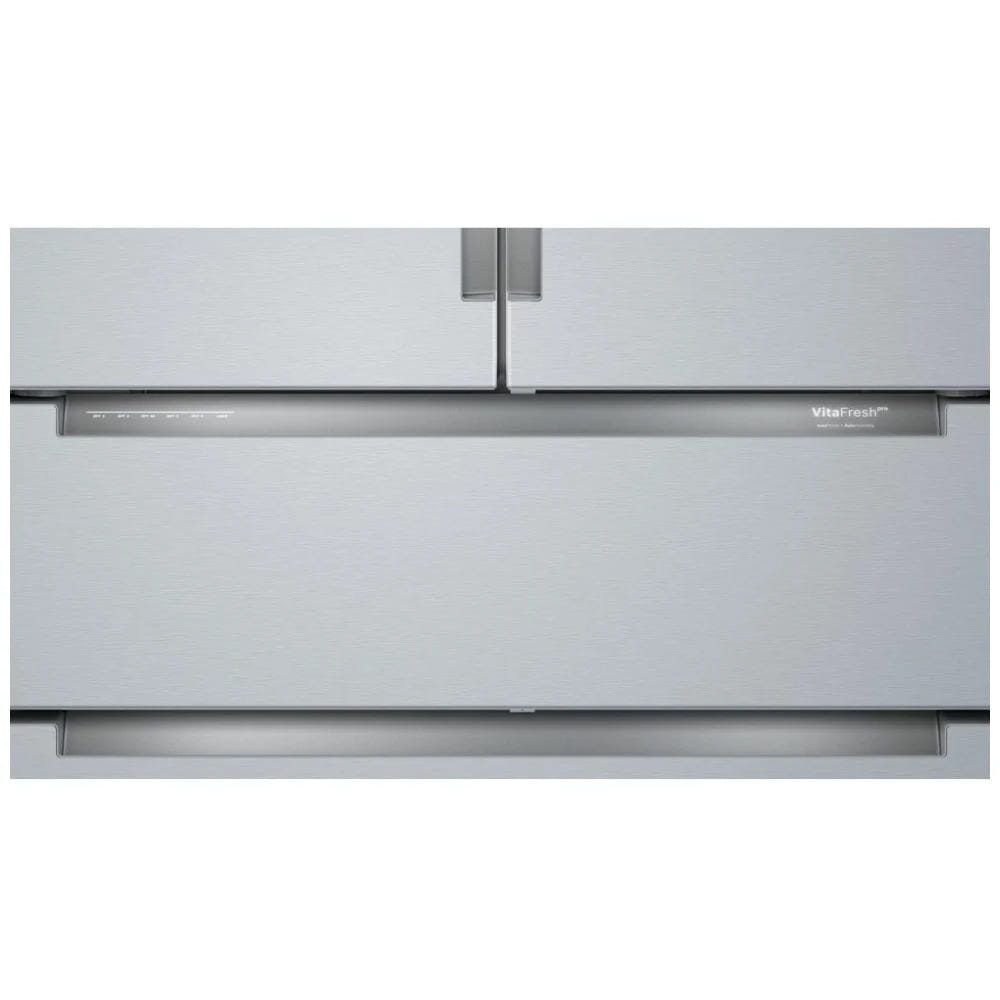 800 Series, French Door Bottom Mount, 36'', Brushed steel anti-fingerprint B36CL80ENS