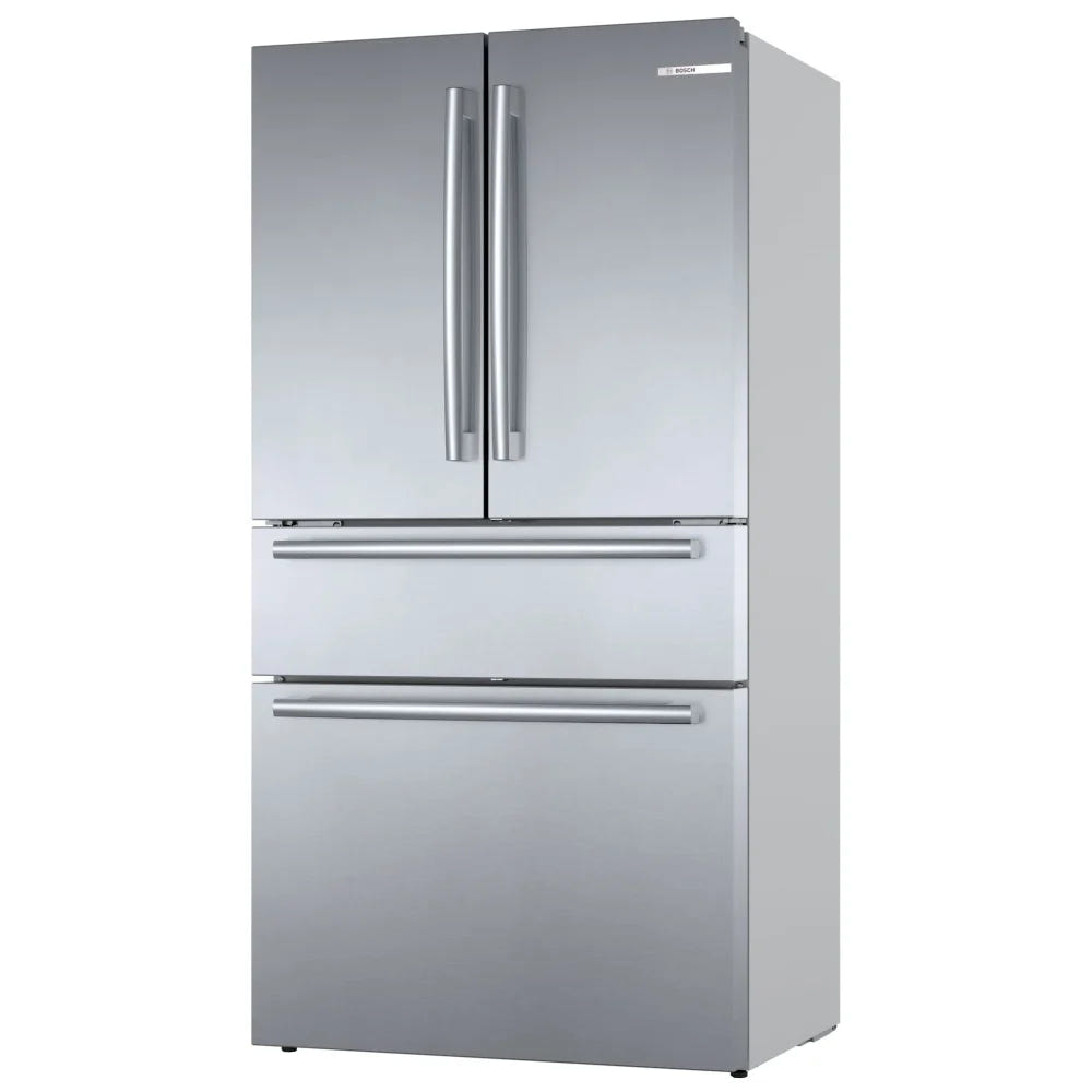 800 Series, French Door Bottom Mount, 36'', Brushed steel anti-fingerprint B36CL80SNS