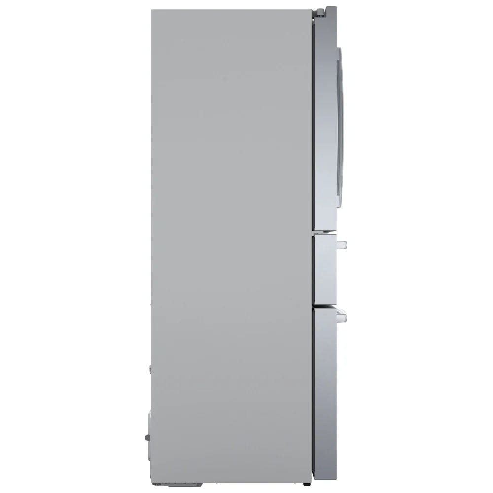 800 Series, French Door Bottom Mount, 36'', Brushed steel anti-fingerprint B36CL80SNS