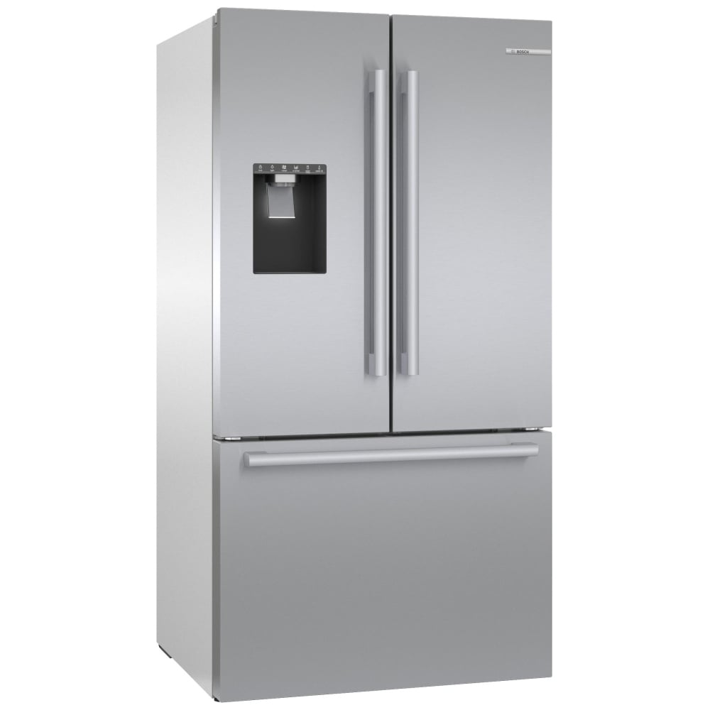 500 Series, French Door Bottom Mount, 36'', Brushed steel anti-fingerprint B36FD50SNS