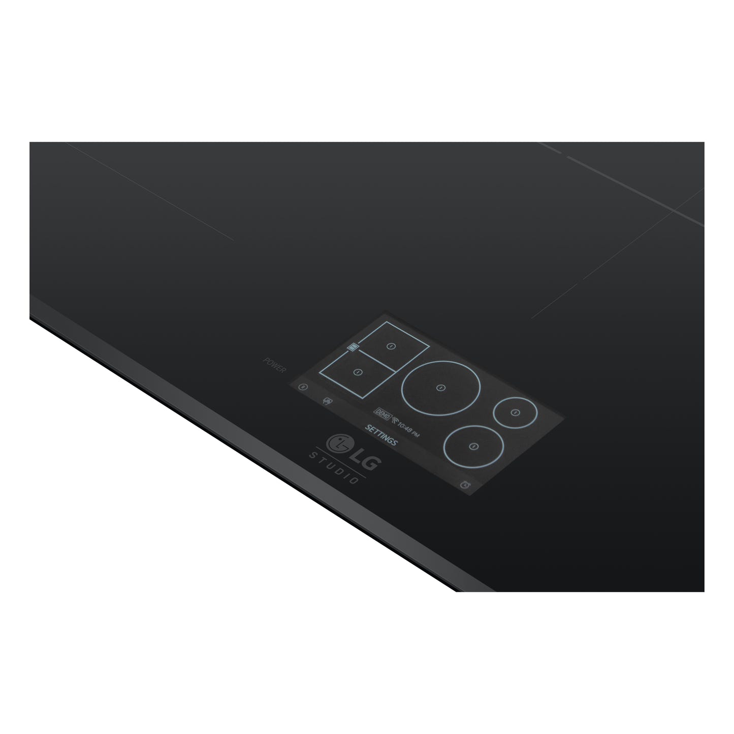 LG STUDIO 36" Induction Cooktop with 5 Burners and Flex Cooking Zone CBIS3618BE