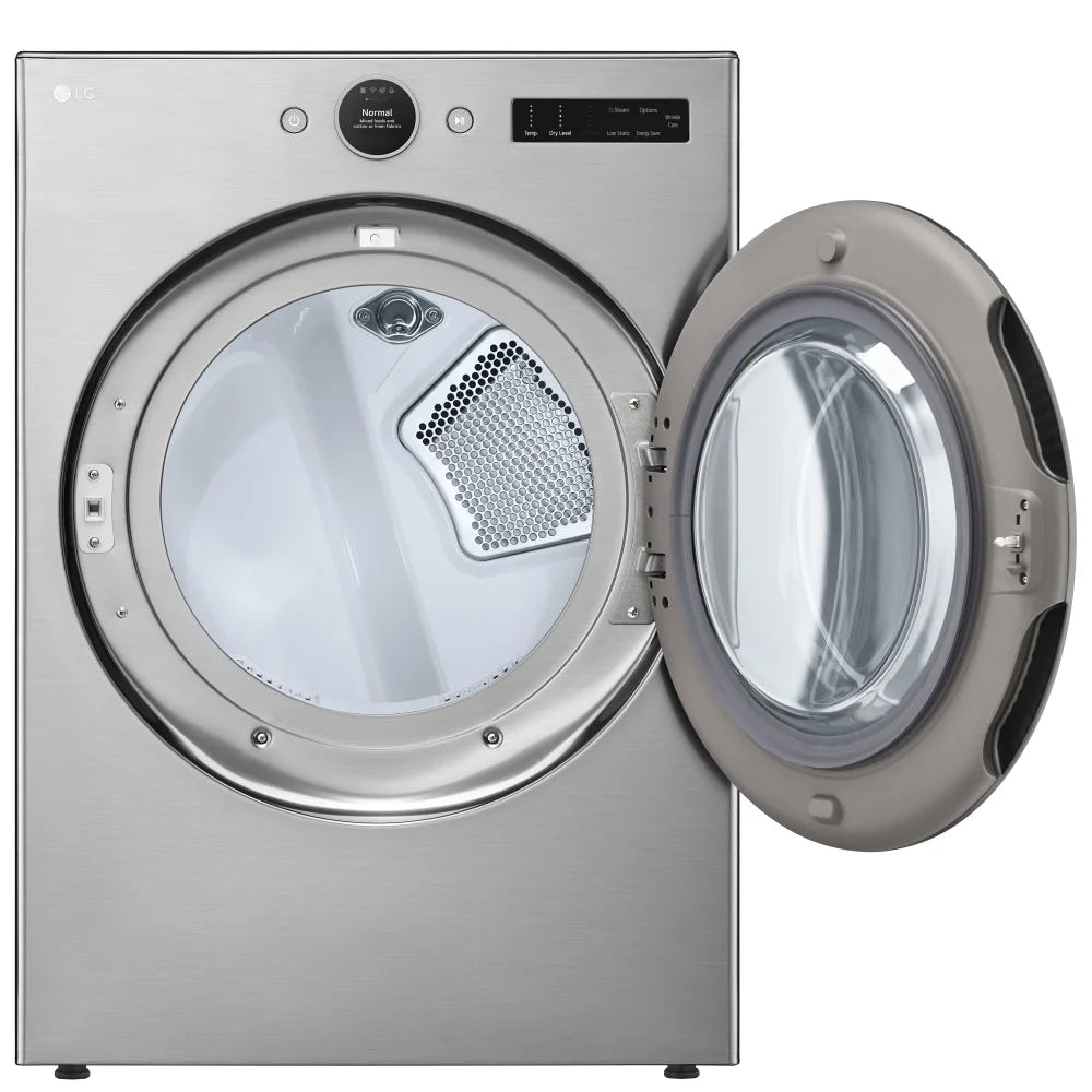 7.4 cu. ft. Ultra Large Capacity Smart Front Load Electric Energy Star Dryer with Sensor Dry & Steam Technology DLEX5500V
