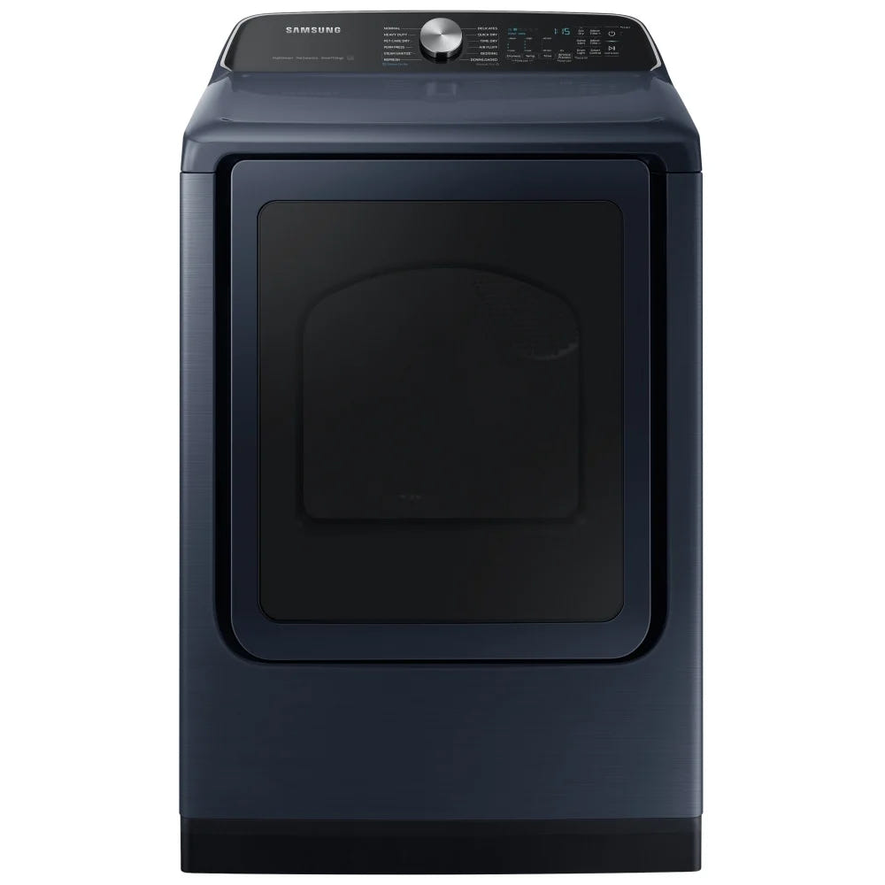 Samsung WA53CG7155ADA4 Top Load Washer, ENERGY STAR Certified, 6.1 cu. ft. Washer Capacity, 12 Wash Cycles, 5 Temperature Settings, 750 RPM Washer Spin Speed, Agitator, Wifi Enabled, Navy colour