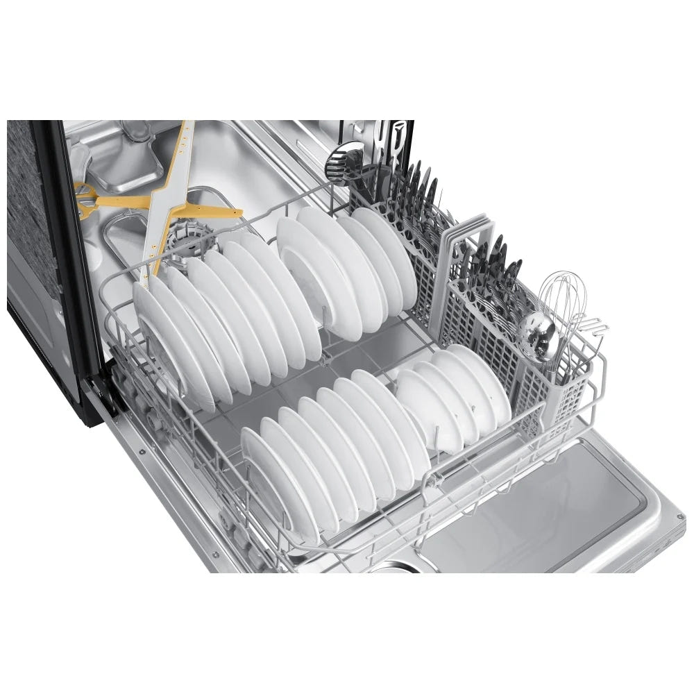 Samsung DW80B6060US - DW80B6060US/AC Dishwasher, 24 inch Exterior Width, 44 dB Decibel Level, Fully Integrated, Stainless Steel (Interior), 7 Wash Cycles, 15 Capacity (Place Settings), Wifi Enabled