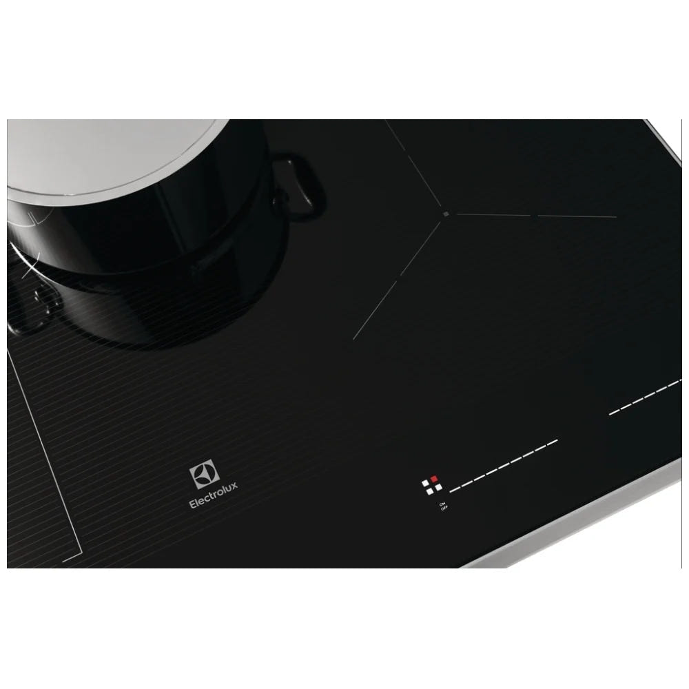 Electrolux ECCI3068AS Induction Cooktop, 30 inch Exterior Width, 4 Burners, 3600 Highest Burner Element (Watts), Black / Stainless Steel colour