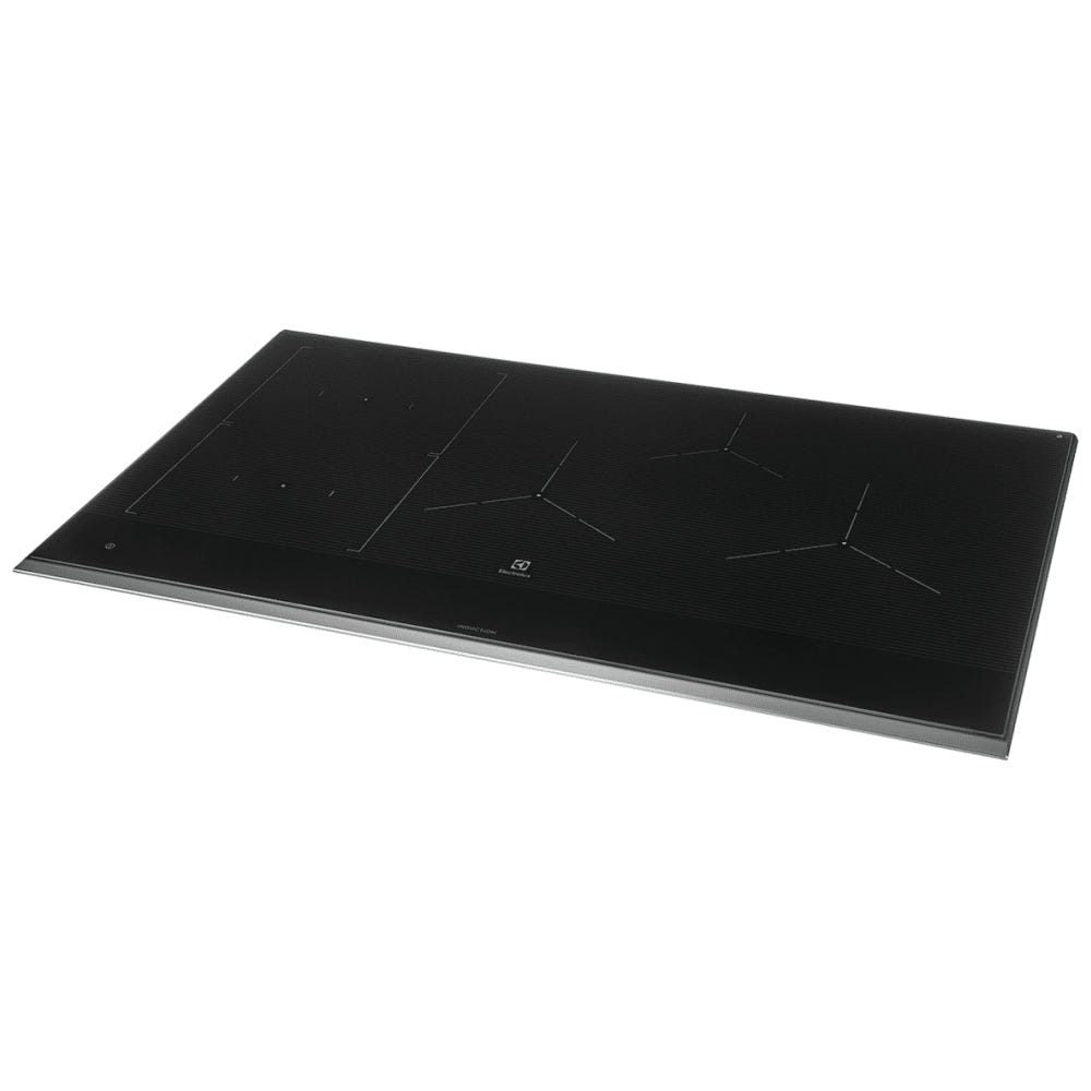 Electrolux ECCI3668AS Induction Cooktop, 36 inch Exterior Width, 5 Burners, 3600 Highest Burner Element (Watts), Black / Stainless Steel colour