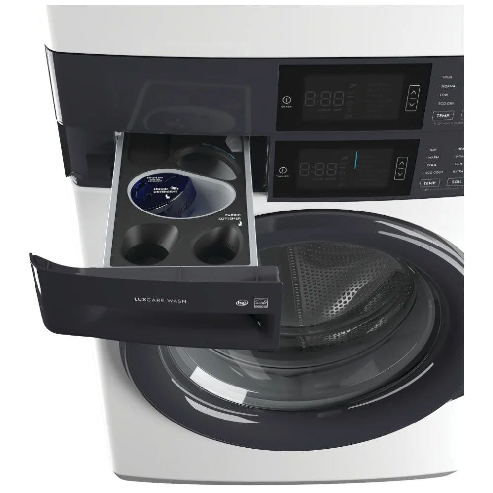 Electrolux ELTE730CAW 27 inch Width Washer & Dryer Set Washtower