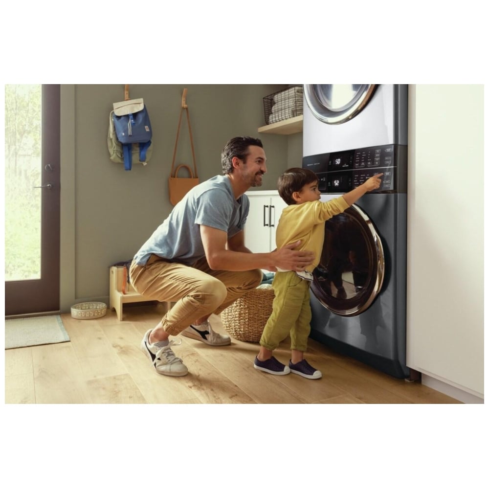 Electrolux ELTE760CAT 27 inch Width Washer & Dryer Set Laundry Centers