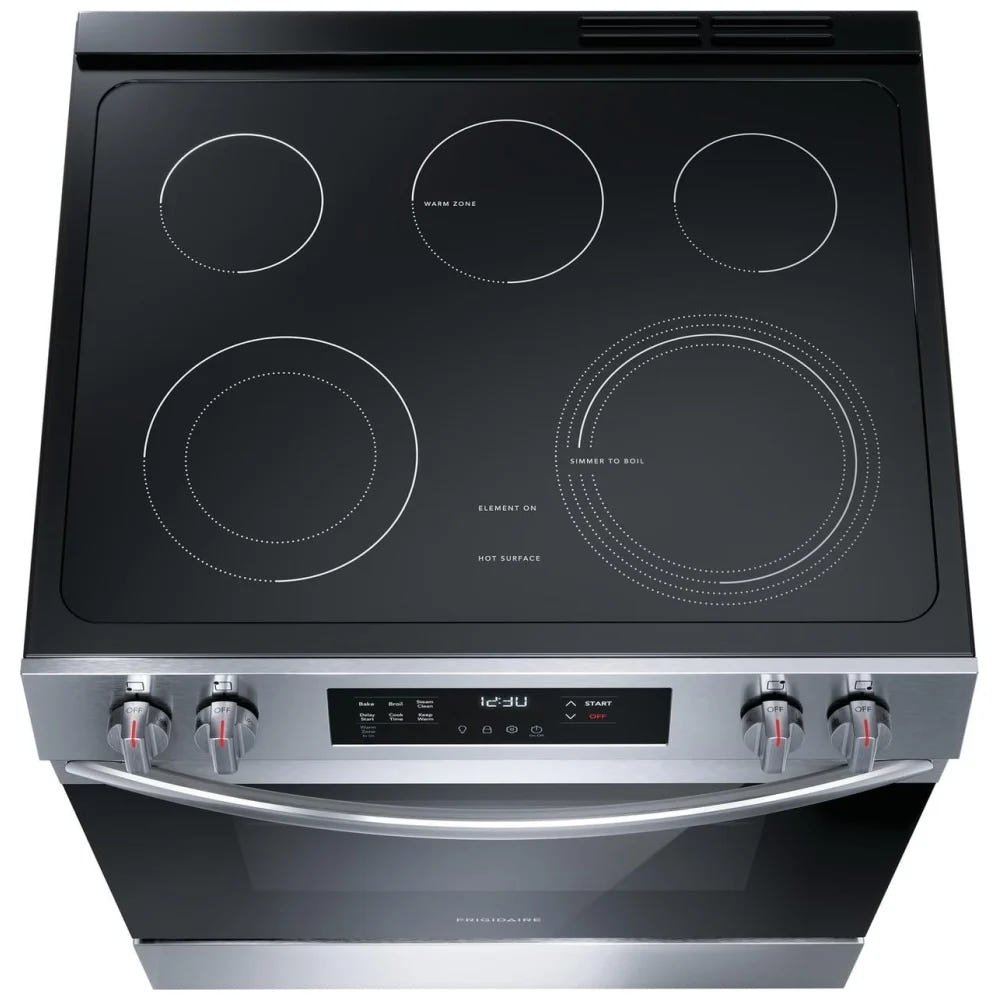Frigidaire 30" Front Control Electric Ranges FCFE306CAS