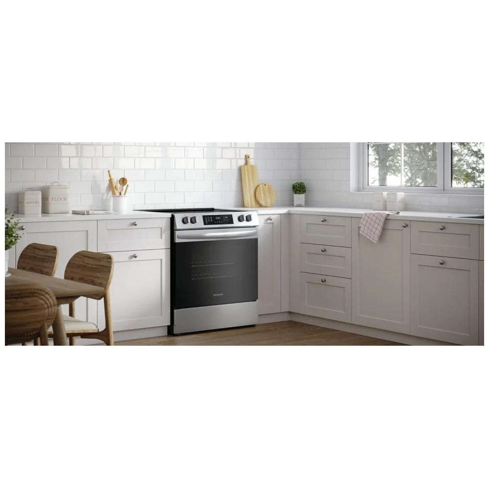 Frigidaire 30" Front Control Electric Ranges FCFE306CAS
