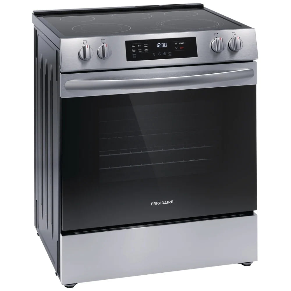 Frigidaire 30" Front Control Electric Ranges FCFE306CAS