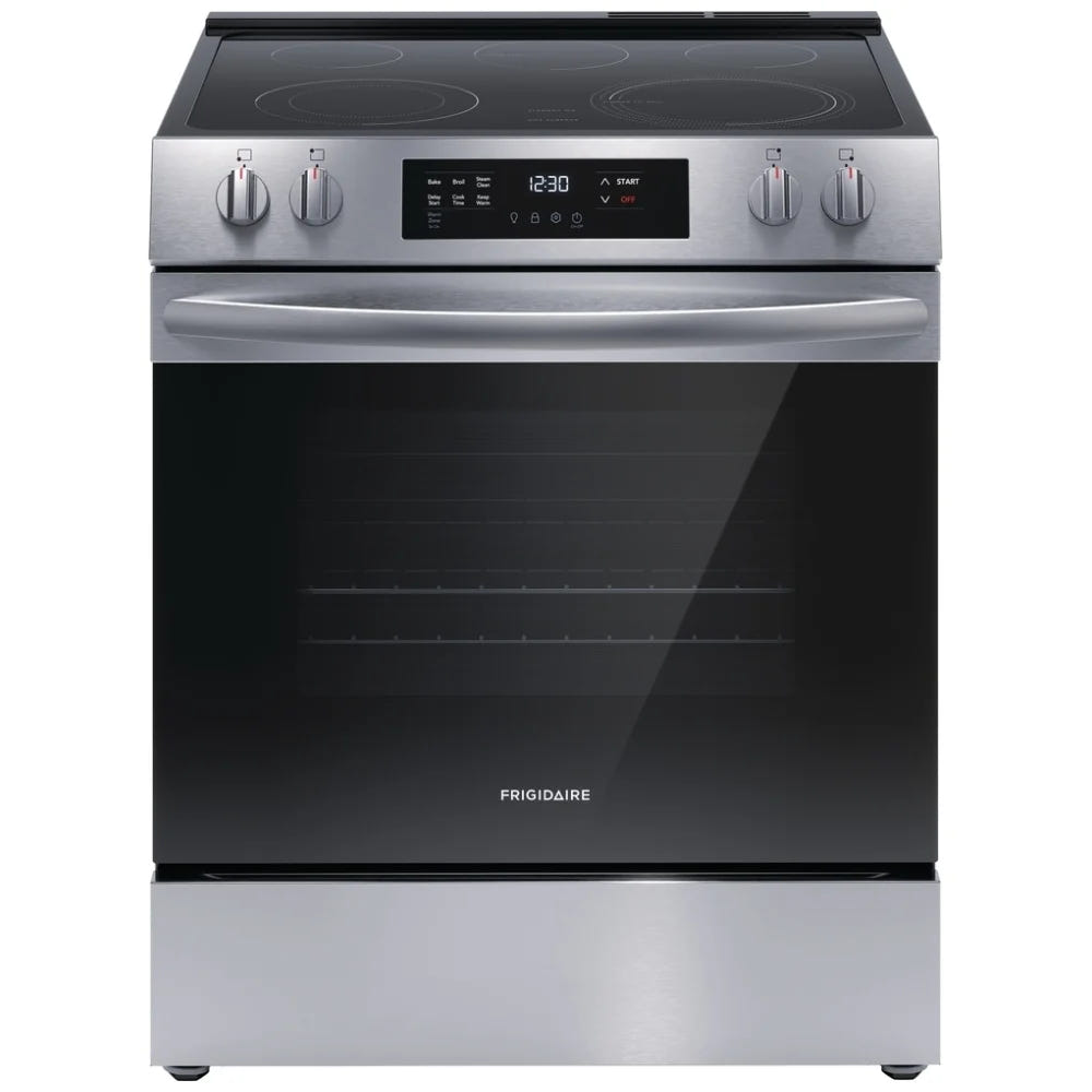 Frigidaire 30" Front Control Electric Ranges FCFE306CAS
