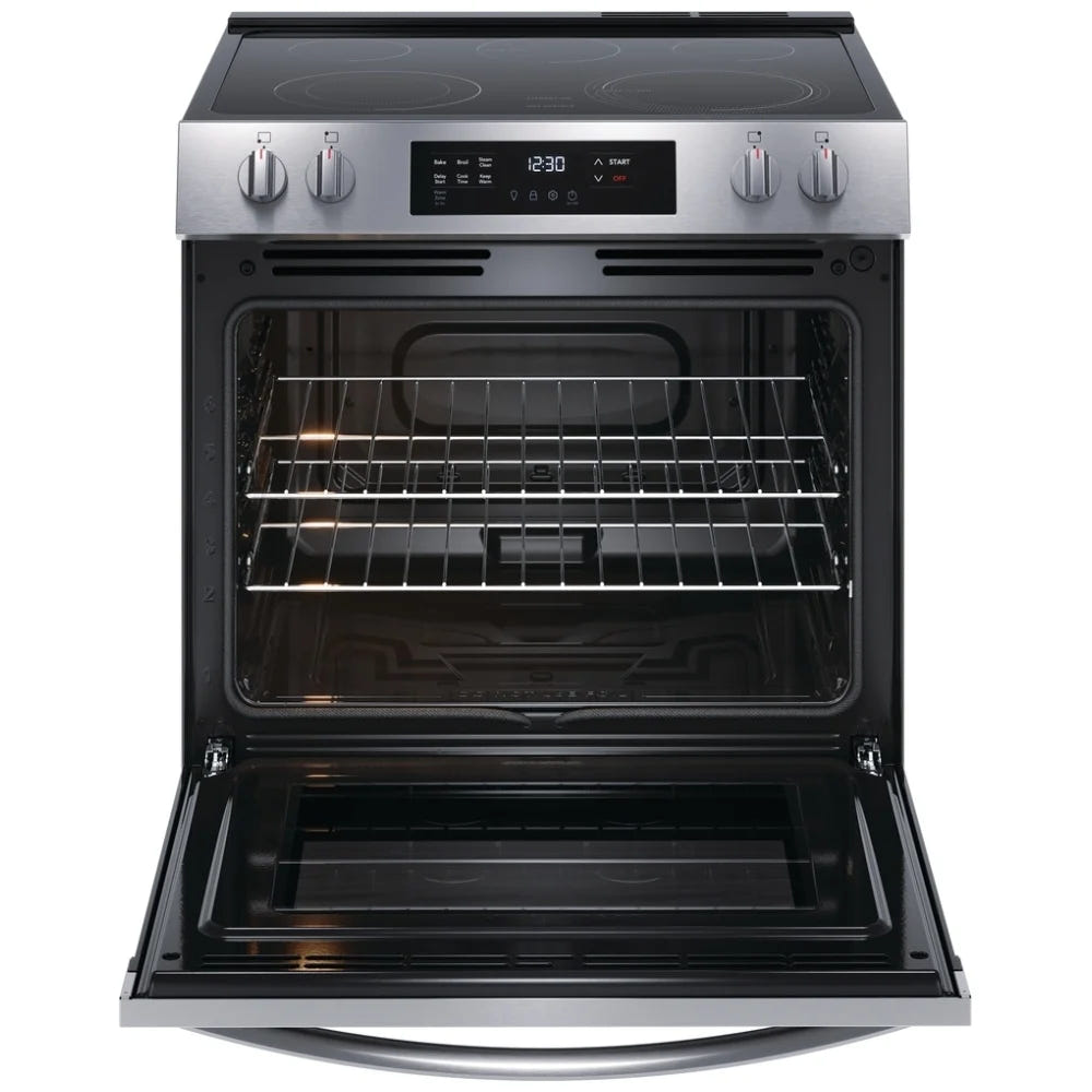 Frigidaire 30" Front Control Electric Ranges FCFE306CAS