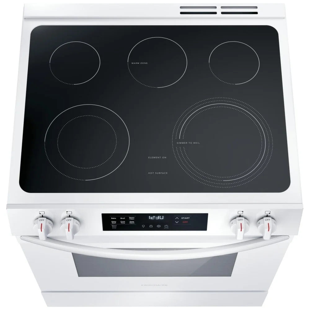 Frigidaire 30" Front Control Electric Ranges FCFE306CAW