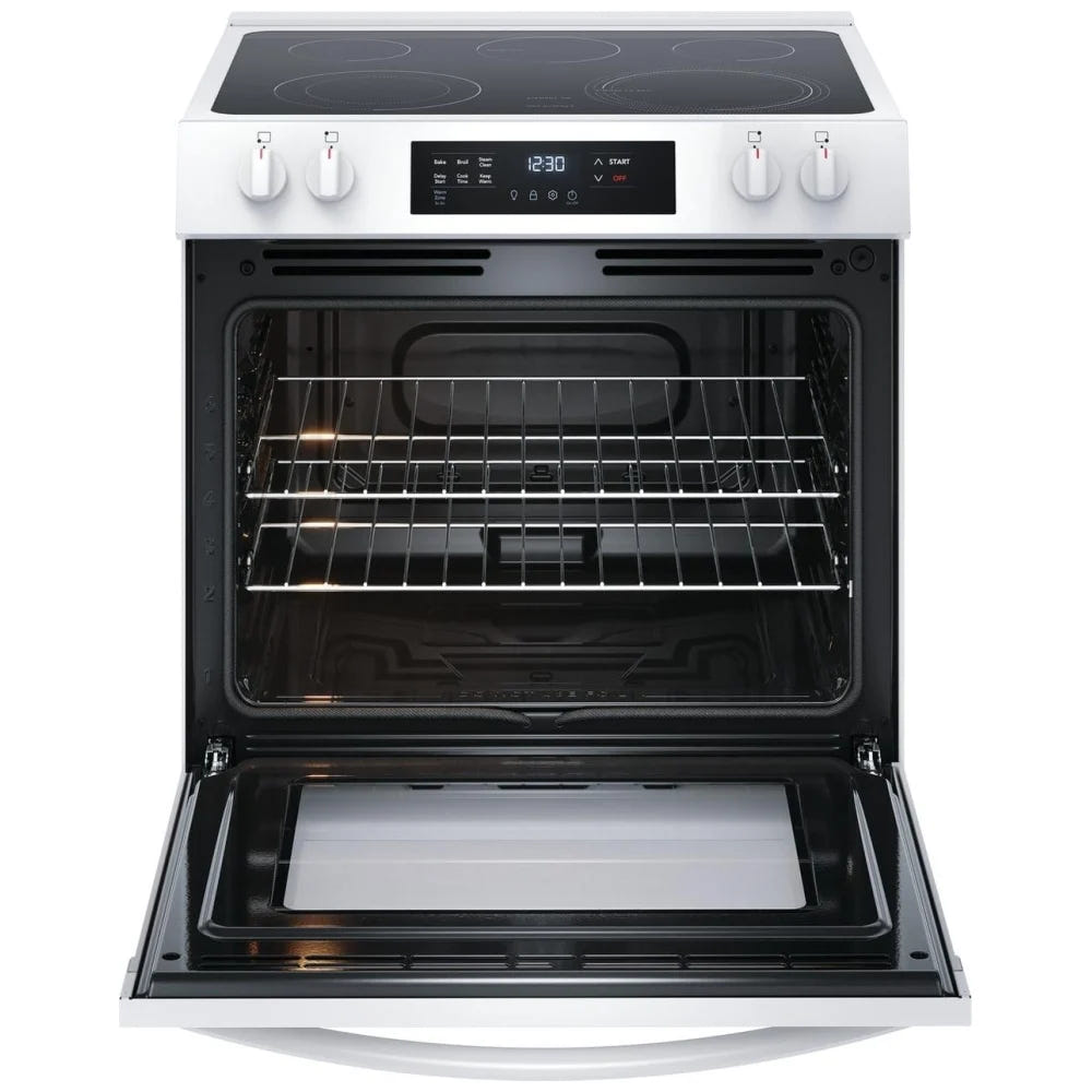 Frigidaire 30" Front Control Electric Ranges FCFE306CAW