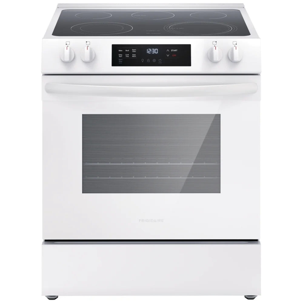 Frigidaire 30" Front Control Electric Ranges FCFE306CAW