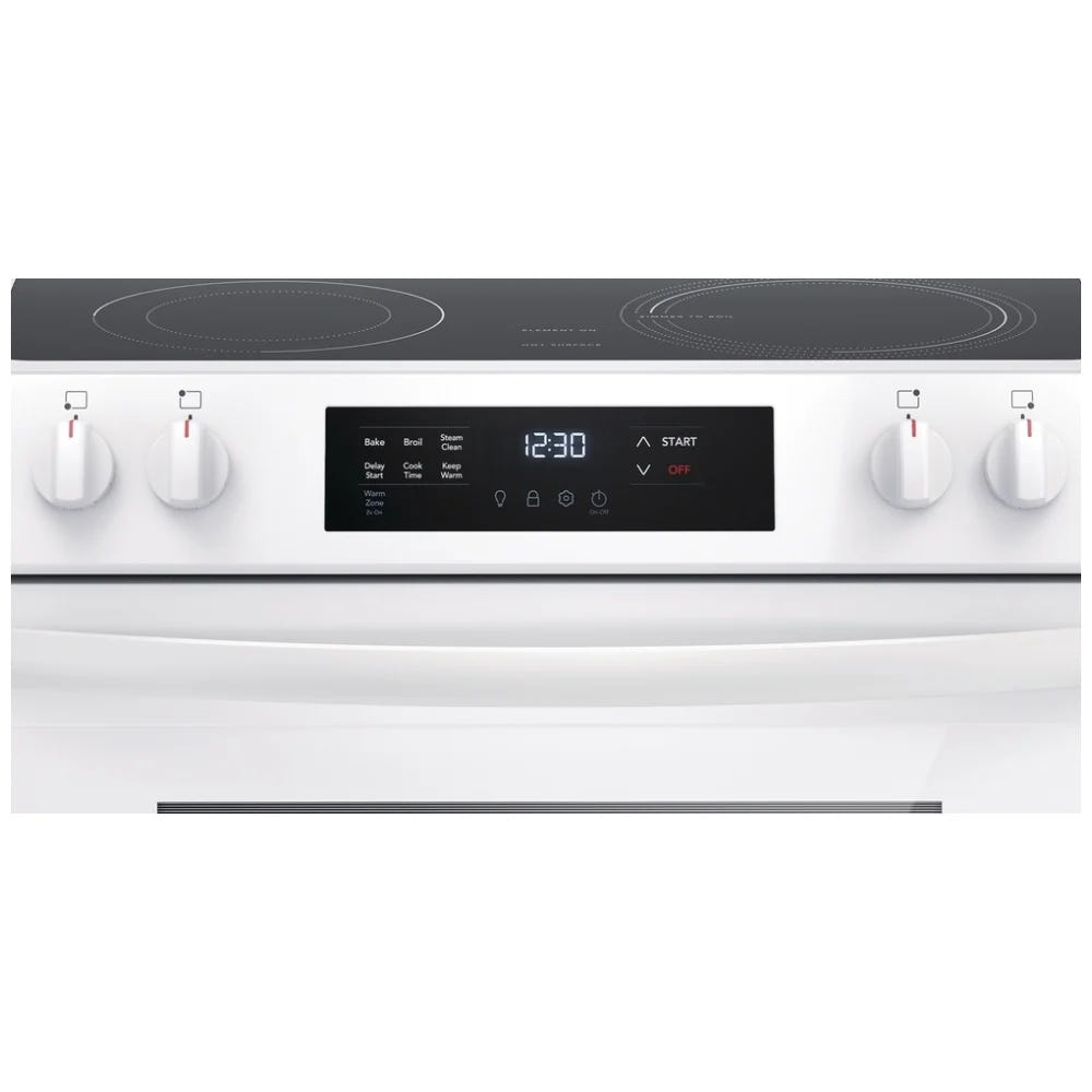 Frigidaire 30" Front Control Electric Ranges FCFE306CAW