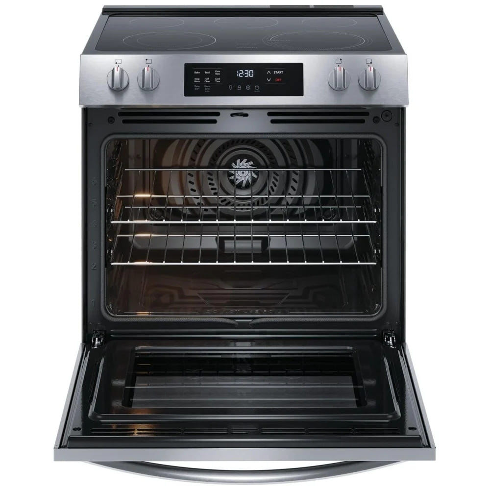 Frigidaire 30" Front Control Electric Ranges FCFE308CAS
