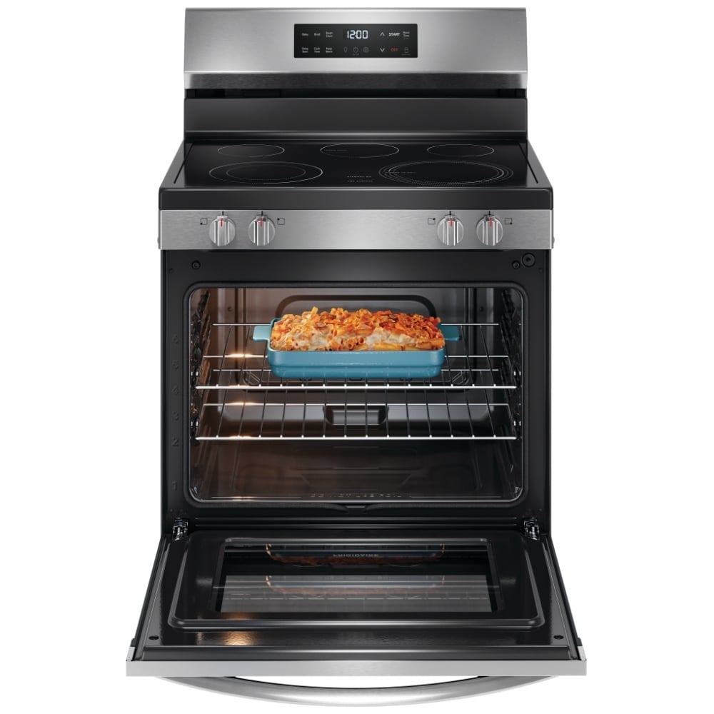 Frigidaire 30" Electric Ranges with the EvenTemp FCRE306CAS