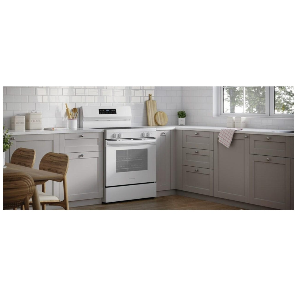 Frigidaire 30" Electric Ranges with the EvenTemp® FCRE306CAW